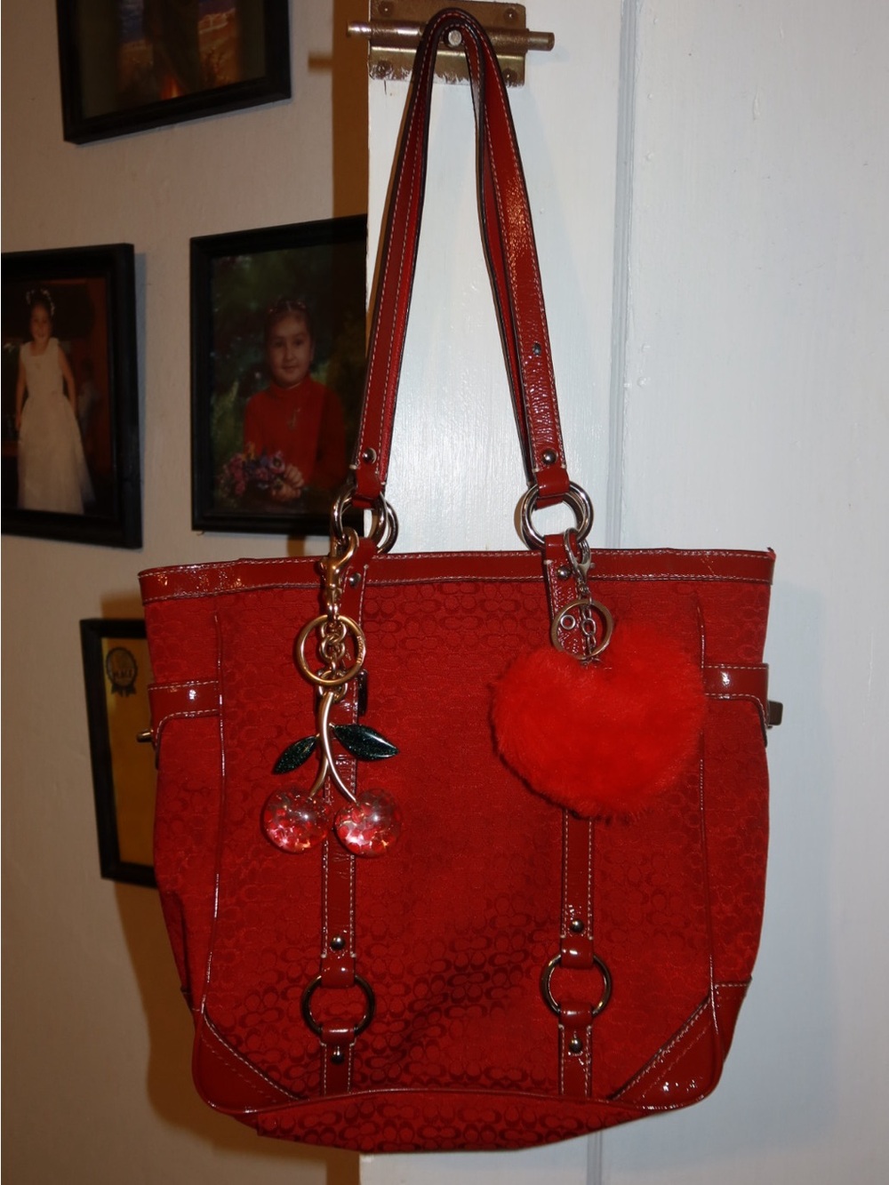 Vintage Coach Tote Bag